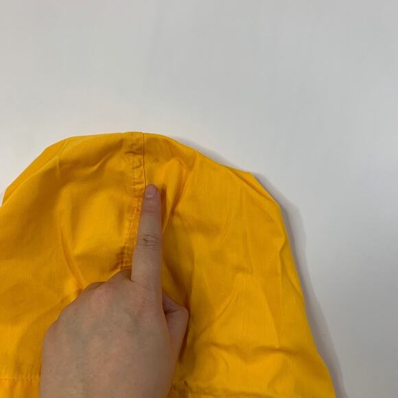 Vintage Mountain Equipment Jacket Mens L Yellow Nylon Blend Anorak Windbreaker - Picture 10 of 15